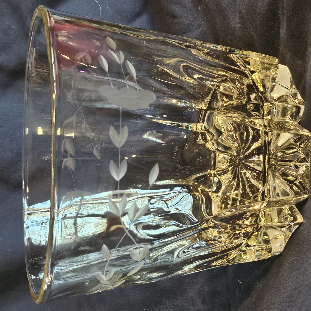 Vintage Princess House Crystal Ice Bucket